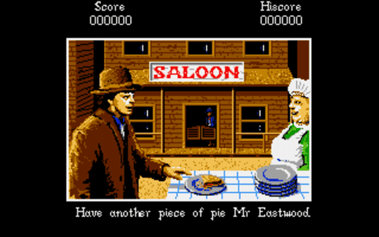 Gameplay screen of Back to the Future Part III (5/8) Gameplay screen of Back to the Future Part III (5/8)