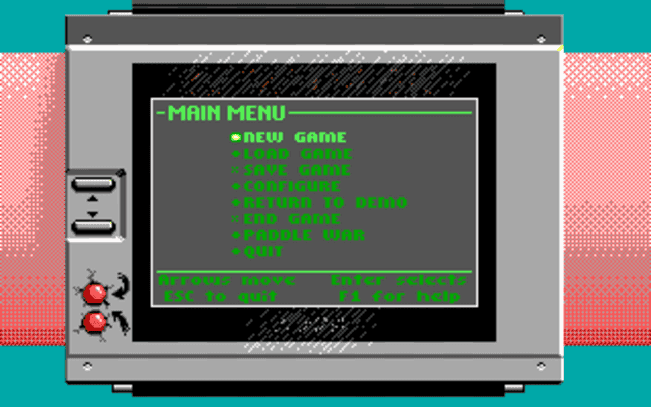 Gameplay screen of Commander Keen 5: The Armageddon Machine (1/8) Gameplay screen of Commander Keen 5: The Armageddon Machine (1/8)