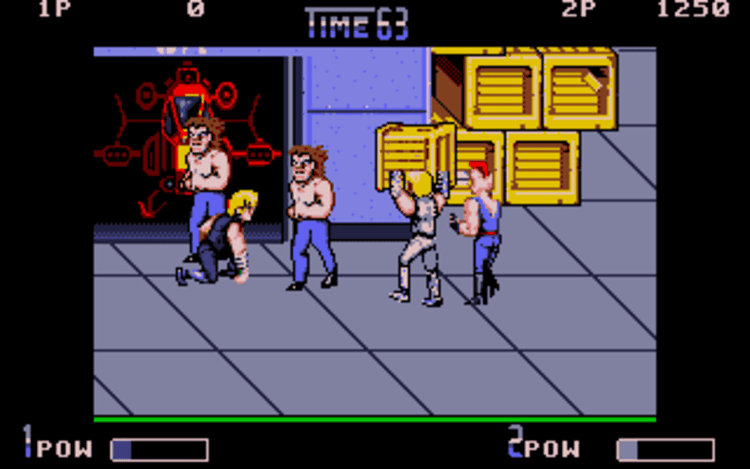 Gameplay screen of Double Dragon II: The Revenge (4/8) Gameplay screen of Double Dragon II: The Revenge (4/8)