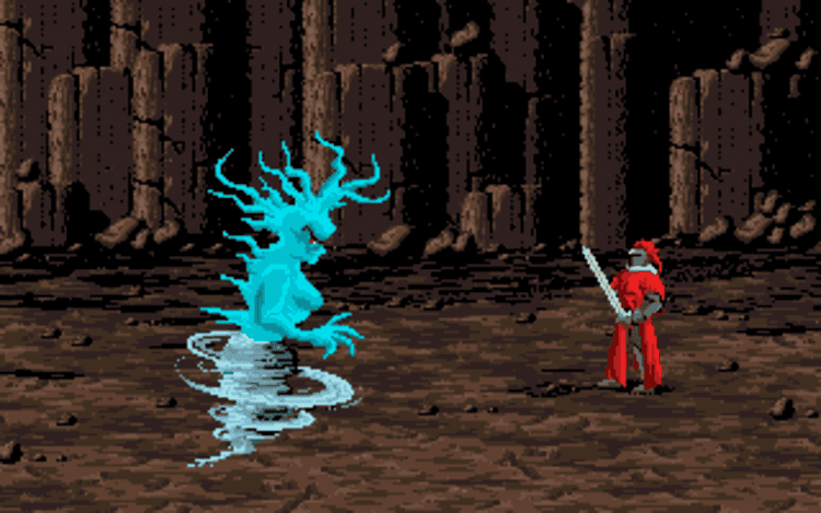 Gameplay screen of Moonstone: A Hard Days Knight (1/8) Gameplay screen of Moonstone: A Hard Days Knight (1/8)