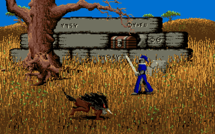 Gameplay screen of Moonstone: A Hard Days Knight (3/8) Gameplay screen of Moonstone: A Hard Days Knight (3/8)