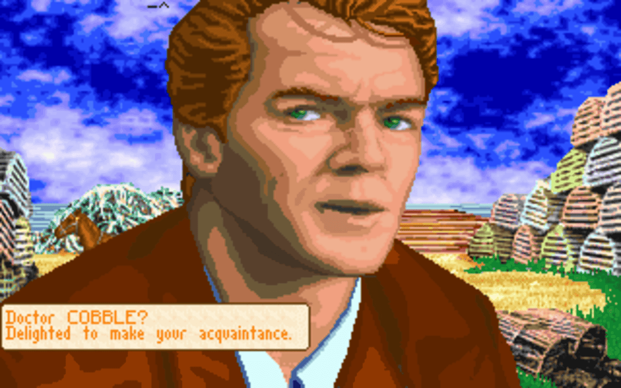 Gameplay screen of Call of Cthulhu: Shadow of the Comet (3/8) Gameplay screen of Call of Cthulhu: Shadow of the Comet (3/8)