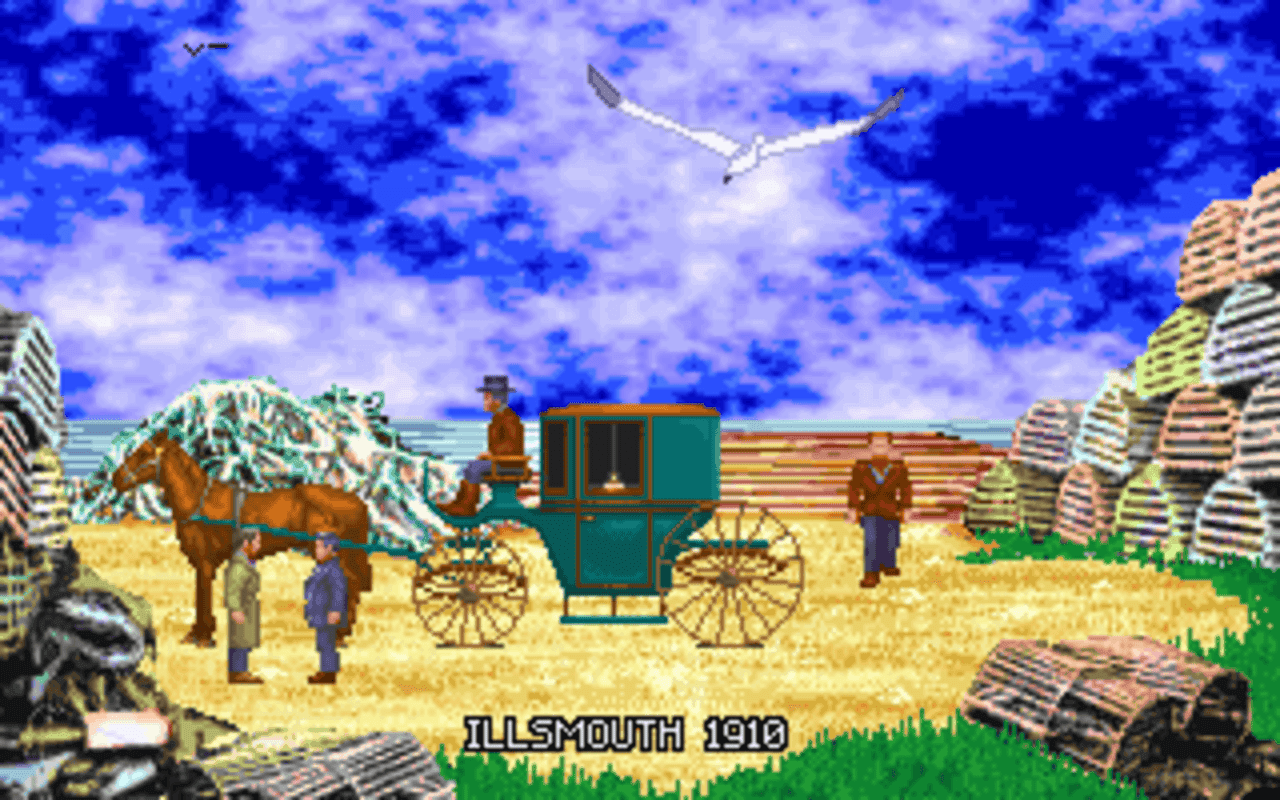 Gameplay screen of Call of Cthulhu: Shadow of the Comet (4/8) Gameplay screen of Call of Cthulhu: Shadow of the Comet (4/8)