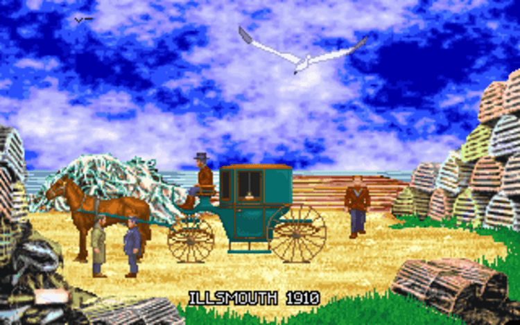 Gameplay screen of Call of Cthulhu: Shadow of the Comet (4/8) Gameplay screen of Call of Cthulhu: Shadow of the Comet (4/8)