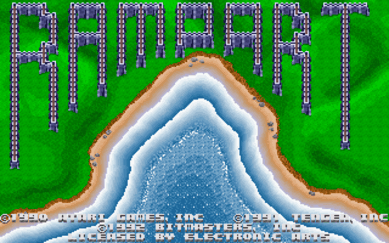 Gameplay screen of Rampart (4/8) Gameplay screen of Rampart (4/8)
