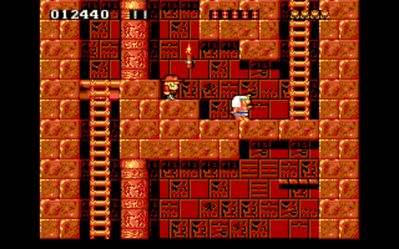 Gameplay screen of Rick Dangerous (4/8) Gameplay screen of Rick Dangerous (4/8)