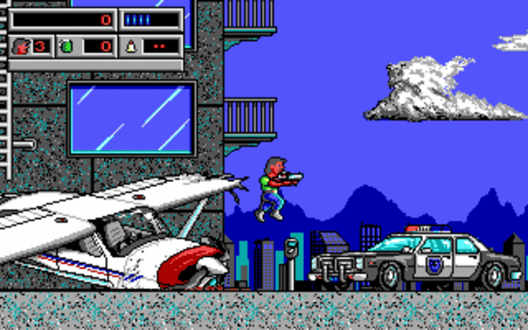 Gameplay screen of Bio Menace (2/8) Gameplay screen of Bio Menace (2/8)