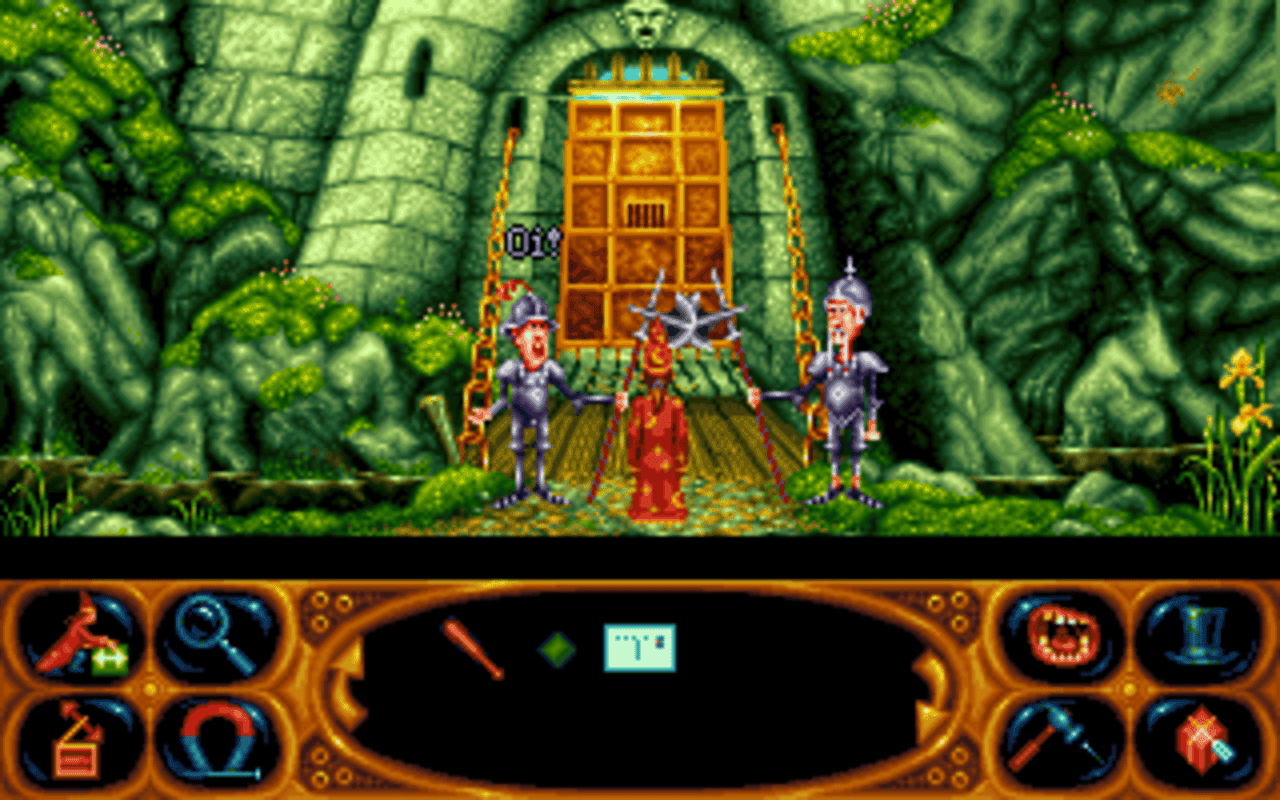 Gameplay screen of Simon the Sorcerer II: The Lion, the Wizard and the Wardrobe (1/8) Gameplay screen of Simon the Sorcerer II: The Lion, the Wizard and the Wardrobe (1/8)
