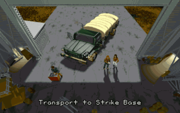 Gameplay screen of Strike Commander (1/8) Gameplay screen of Strike Commander (1/8)