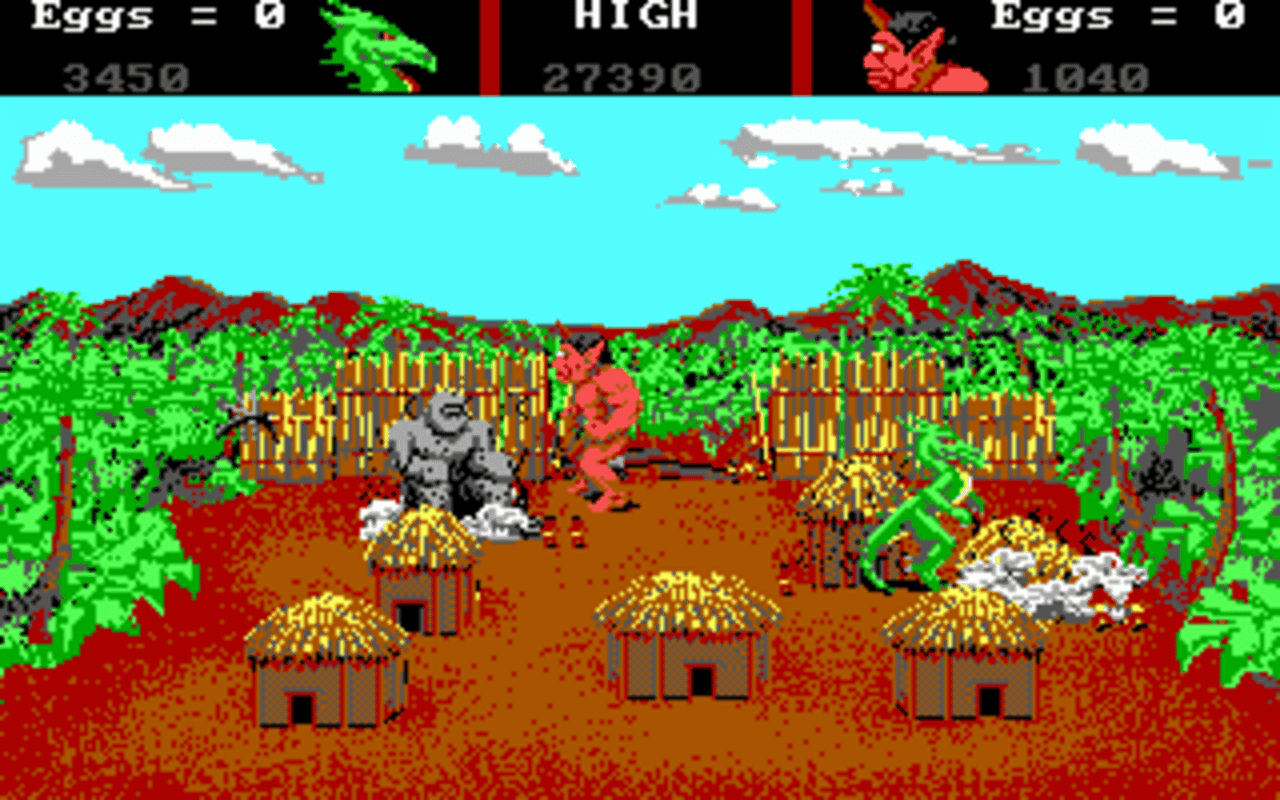 Gameplay screen of AAARGH! (7/8) Gameplay screen of AAARGH! (7/8)