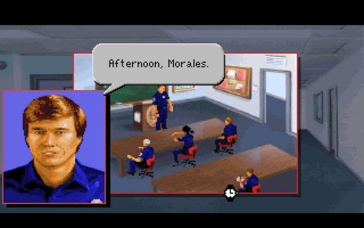 Gameplay screen of Police Quest 3: The Kindred (2/8) Gameplay screen of Police Quest 3: The Kindred (2/8)