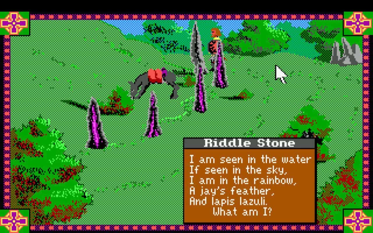 Gameplay screen of Conquests of Camelot: The Search for the Grail (1/8) Gameplay screen of Conquests of Camelot: The Search for the Grail (1/8)