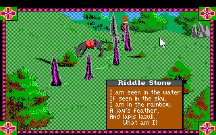 Gameplay screen of Conquests of Camelot: The Search for the Grail (1/8) Gameplay screen of Conquests of Camelot: The Search for the Grail (1/8)