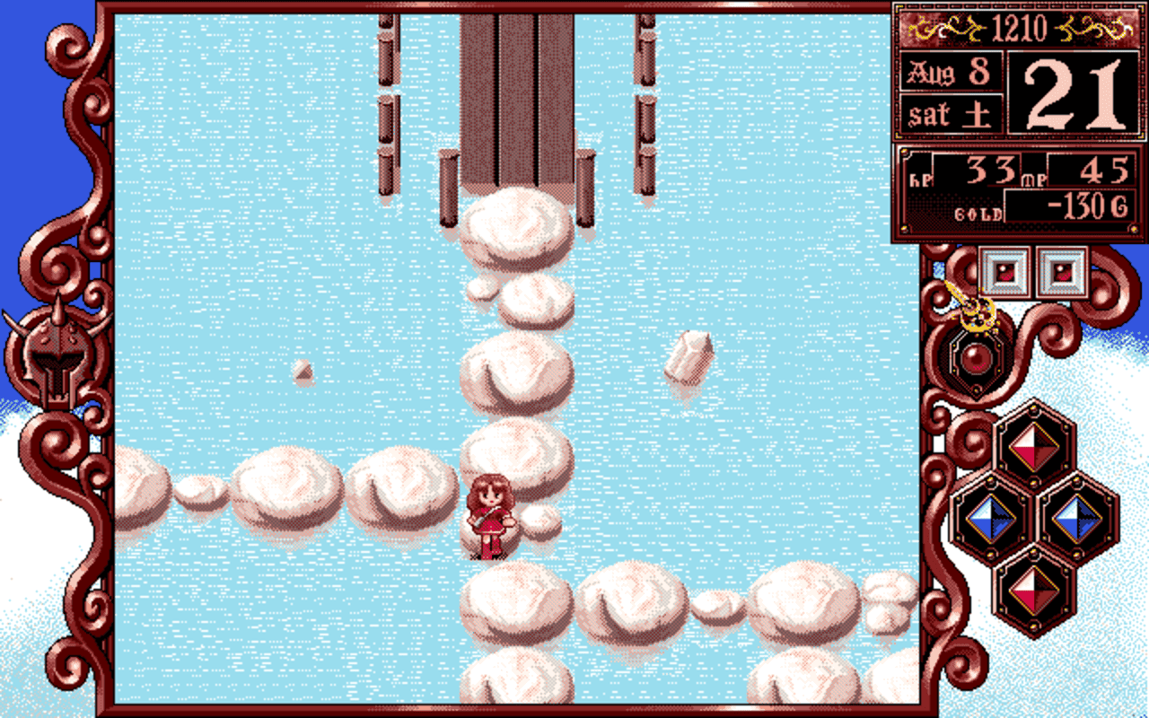 Gameplay screen of Princess Maker 2 (3/8) Gameplay screen of Princess Maker 2 (3/8)