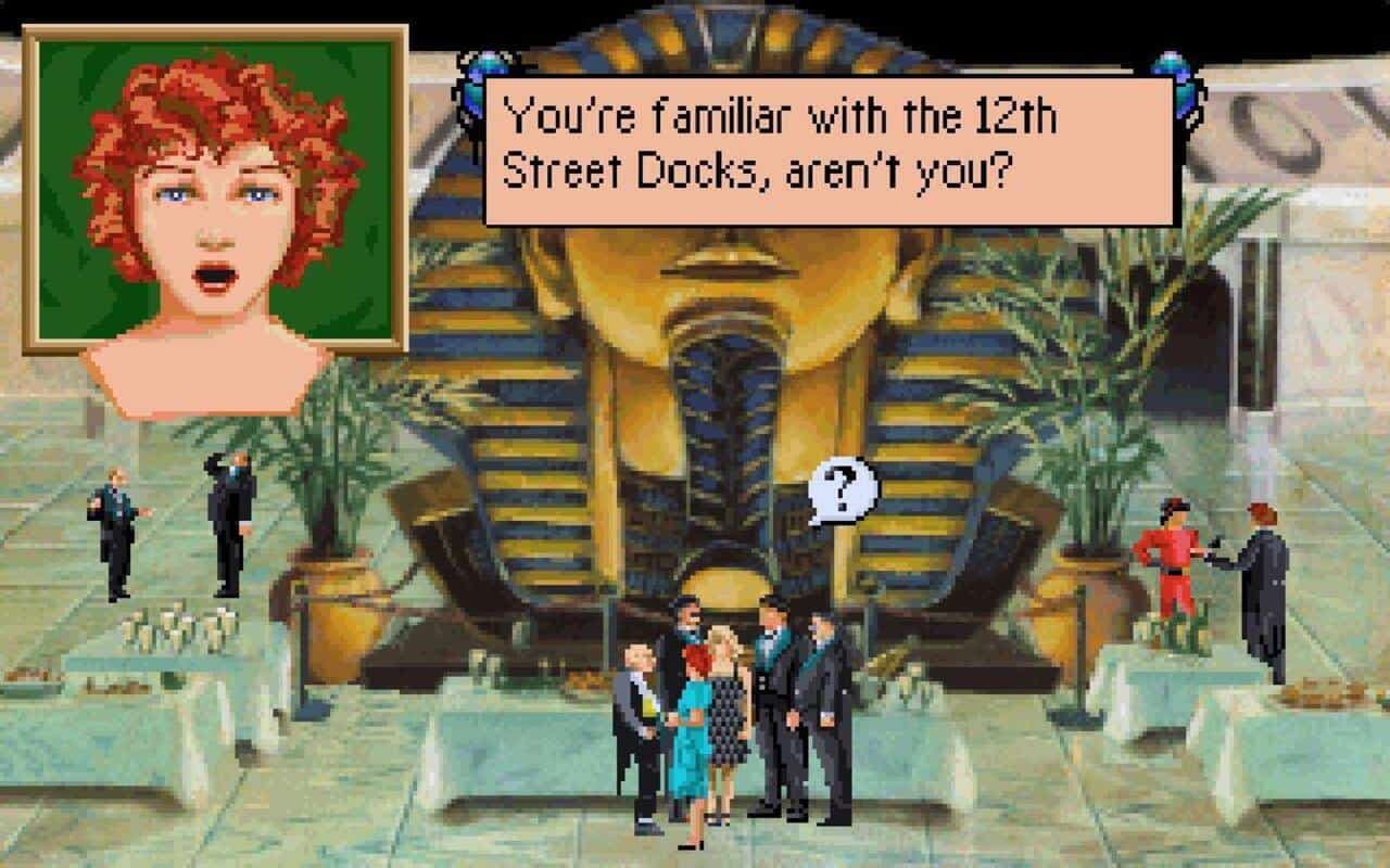 Gameplay screen of The Dagger of Amon Ra (2/8) Gameplay screen of The Dagger of Amon Ra (2/8)