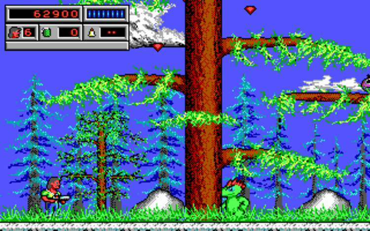 Gameplay screen of Bio Menace (4/8) Gameplay screen of Bio Menace (4/8)