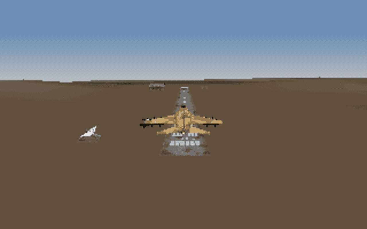 Gameplay screen of Strike Commander (5/8) Gameplay screen of Strike Commander (5/8)