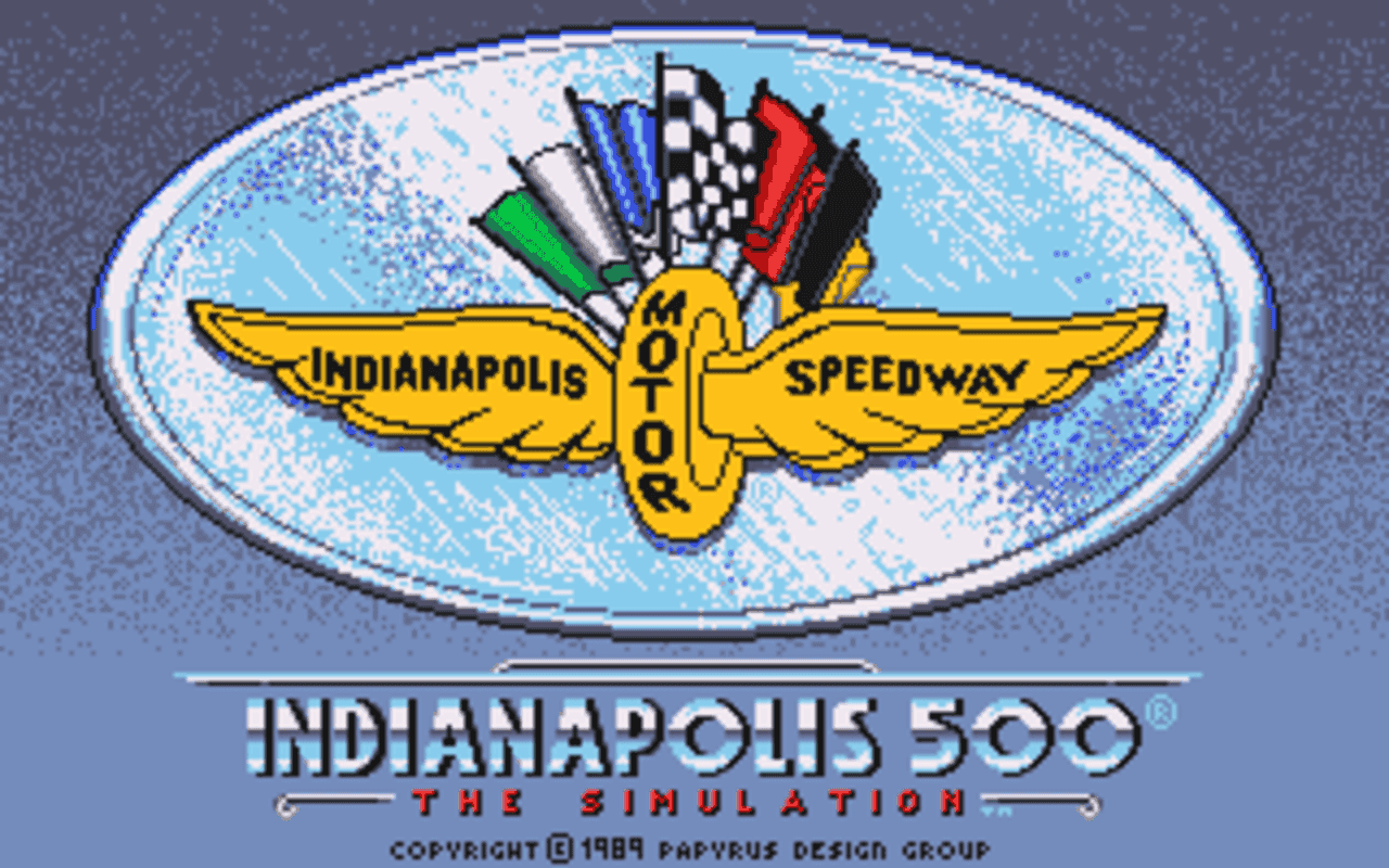 Gameplay screen of Indianapolis 500: The Simulation (4/8) Gameplay screen of Indianapolis 500: The Simulation (4/8)