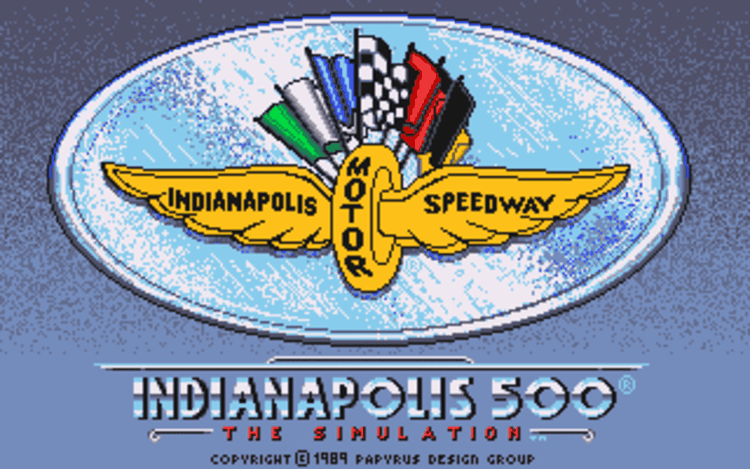 Gameplay screen of Indianapolis 500: The Simulation (4/8) Gameplay screen of Indianapolis 500: The Simulation (4/8)