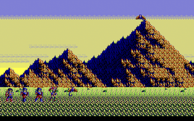 Gameplay screen of Sorcerian (1/8) Gameplay screen of Sorcerian (1/8)