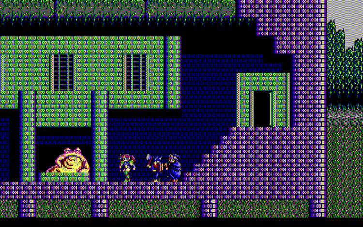 Gameplay screen of Sorcerian (4/8) Gameplay screen of Sorcerian (4/8)