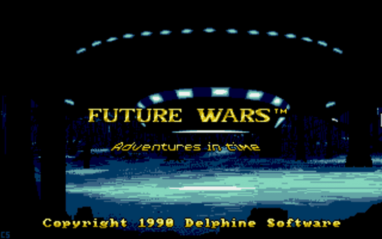 Gameplay screen of Future Wars: Adventures in Time (6/8) Gameplay screen of Future Wars: Adventures in Time (6/8)