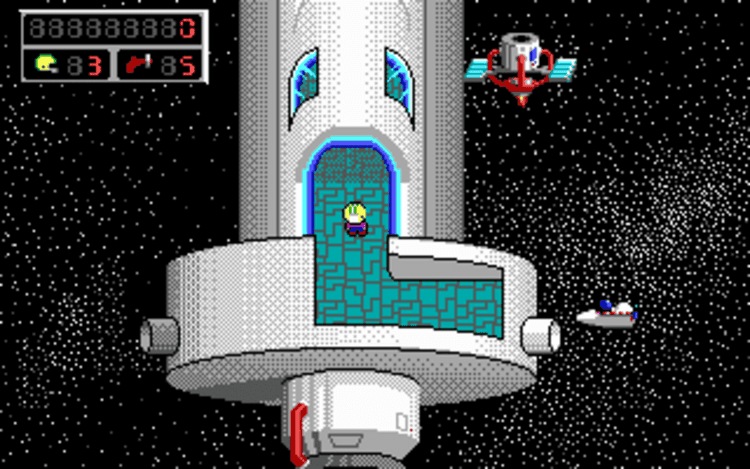 Gameplay screen of Commander Keen 5: The Armageddon Machine (5/8) Gameplay screen of Commander Keen 5: The Armageddon Machine (5/8)