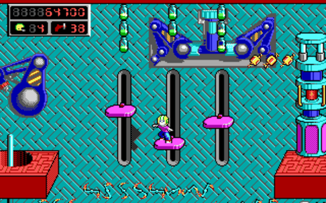Gameplay screen of Commander Keen 5: The Armageddon Machine (6/8) Gameplay screen of Commander Keen 5: The Armageddon Machine (6/8)