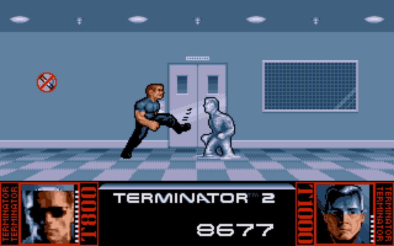 Gameplay screen of Terminator 2: Judgment Day (3/8) Gameplay screen of Terminator 2: Judgment Day (3/8)