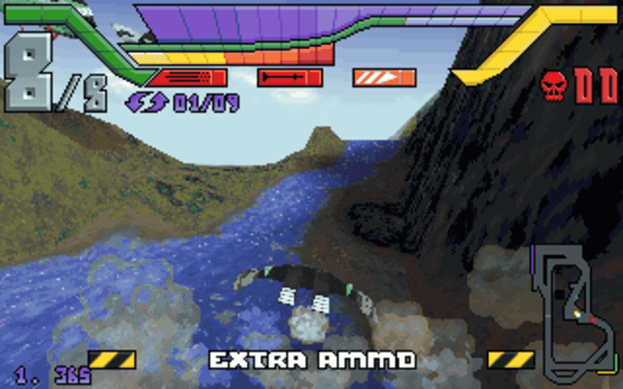 Gameplay screen of Hi-Octane (4/8) Gameplay screen of Hi-Octane (4/8)