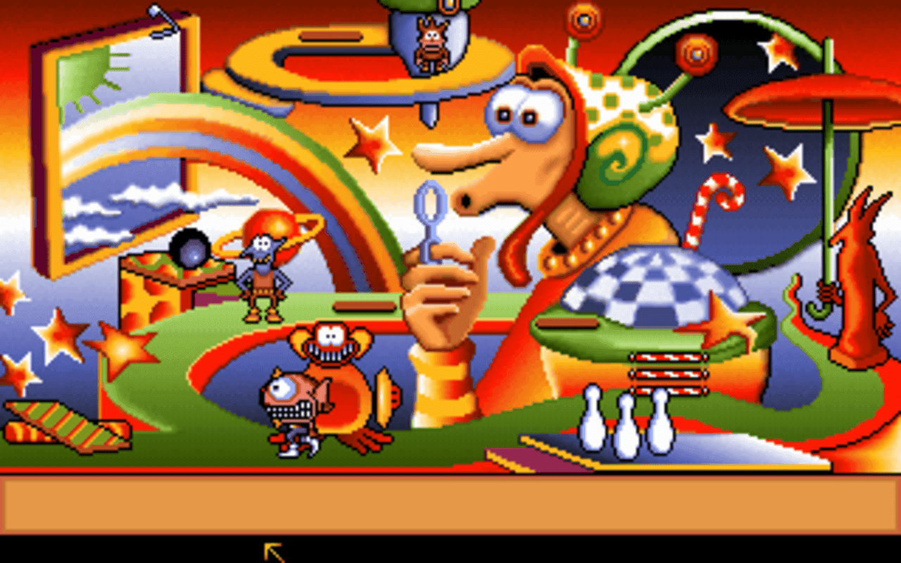 Gameplay screen of Gobliins 2: The Prince Buffoon (4/8) Gameplay screen of Gobliins 2: The Prince Buffoon (4/8)