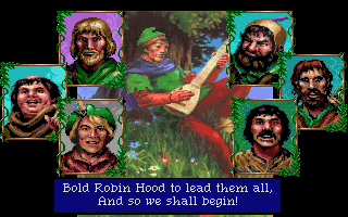 Gameplay screen of Conquests of the Longbow: The Legend of Robin Hood (6/8) Gameplay screen of Conquests of the Longbow: The Legend of Robin Hood (6/8)