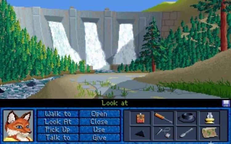 Gameplay screen of Inherit the Earth: Quest for the Orb (5/8) Gameplay screen of Inherit the Earth: Quest for the Orb (5/8)