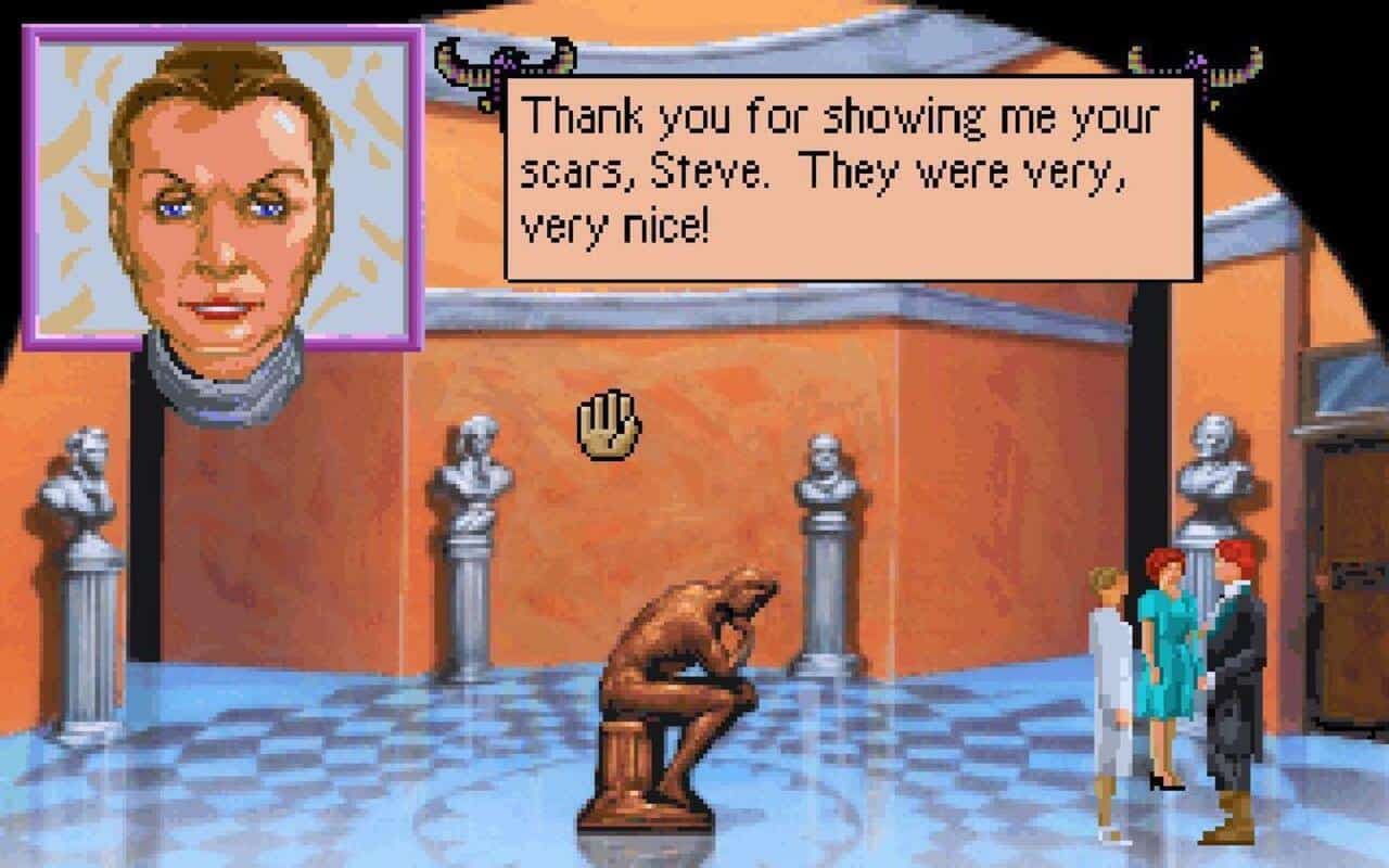 Gameplay screen of The Dagger of Amon Ra (3/8) Gameplay screen of The Dagger of Amon Ra (3/8)