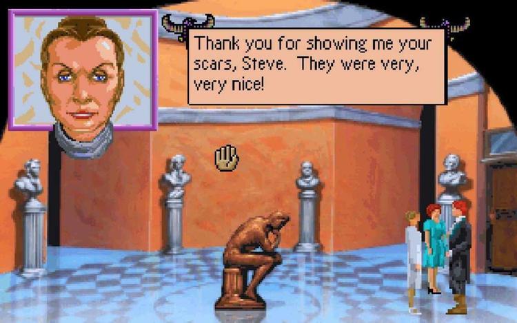 Gameplay screen of The Dagger of Amon Ra (3/8) Gameplay screen of The Dagger of Amon Ra (3/8)