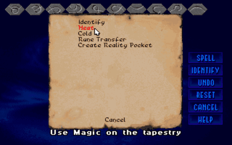 Gameplay screen of Death Gate (3/8) Gameplay screen of Death Gate (3/8)