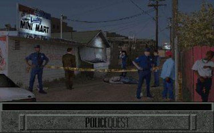 Gameplay screen of Daryl F. Gates Police Quest: Open Season (3/8) Gameplay screen of Daryl F. Gates Police Quest: Open Season (3/8)