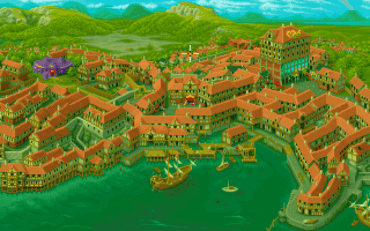 Gameplay screen of Simon the Sorcerer II: The Lion, the Wizard and the Wardrobe (6/8) Gameplay screen of Simon the Sorcerer II: The Lion, the Wizard and the Wardrobe (6/8)