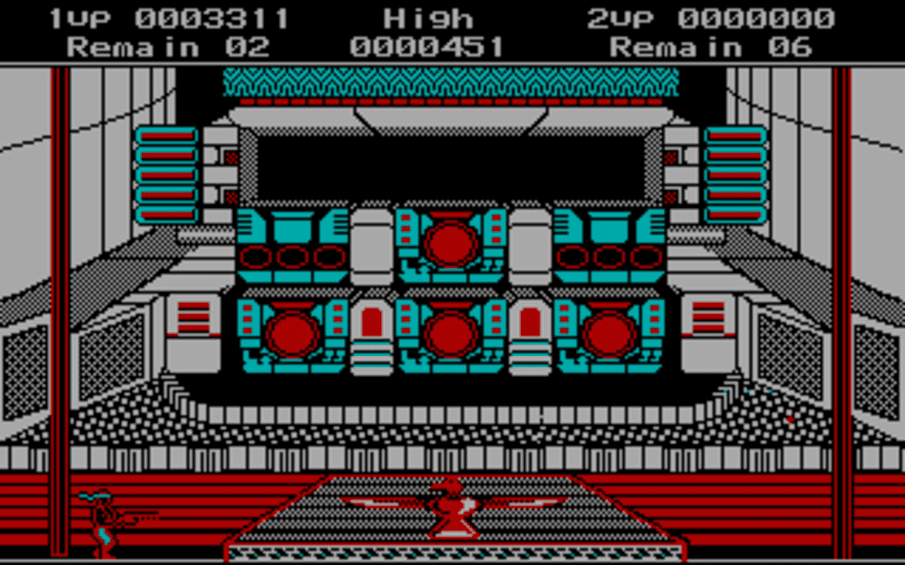Gameplay screen of Contra (4/8) Gameplay screen of Contra (4/8)