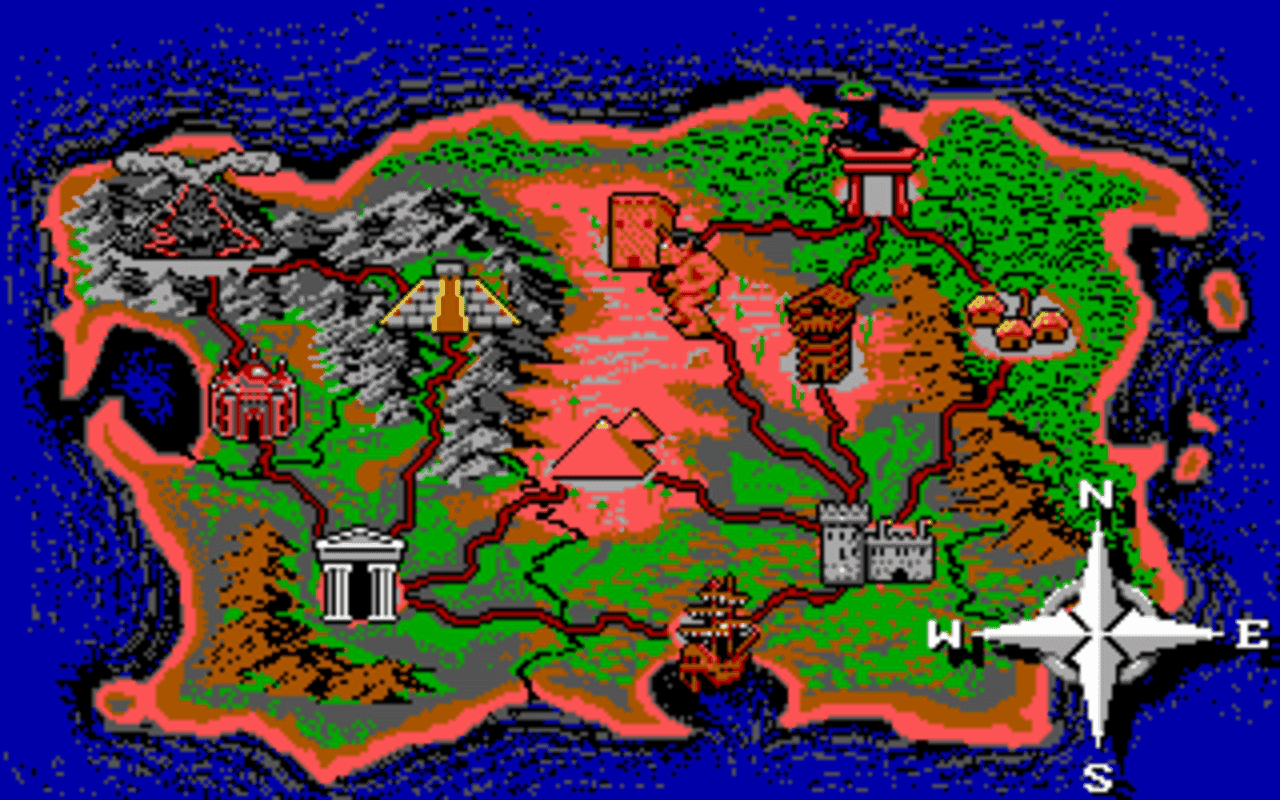 Gameplay screen of AAARGH! (3/8) Gameplay screen of AAARGH! (3/8)