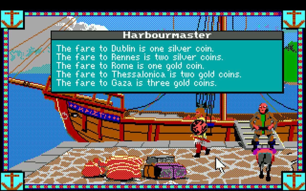 Gameplay screen of Conquests of Camelot: The Search for the Grail (6/8) Gameplay screen of Conquests of Camelot: The Search for the Grail (6/8)