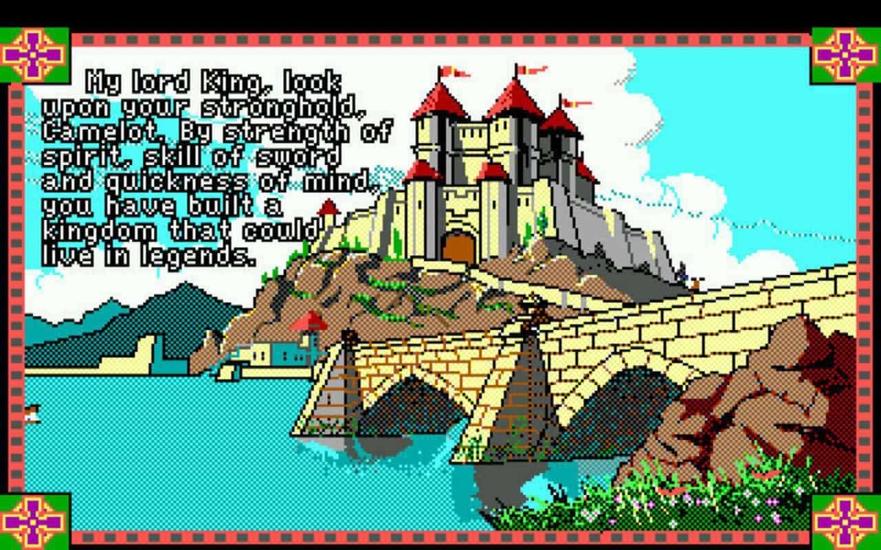 Gameplay screen of Conquests of Camelot: The Search for the Grail (8/8) Gameplay screen of Conquests of Camelot: The Search for the Grail (8/8)
