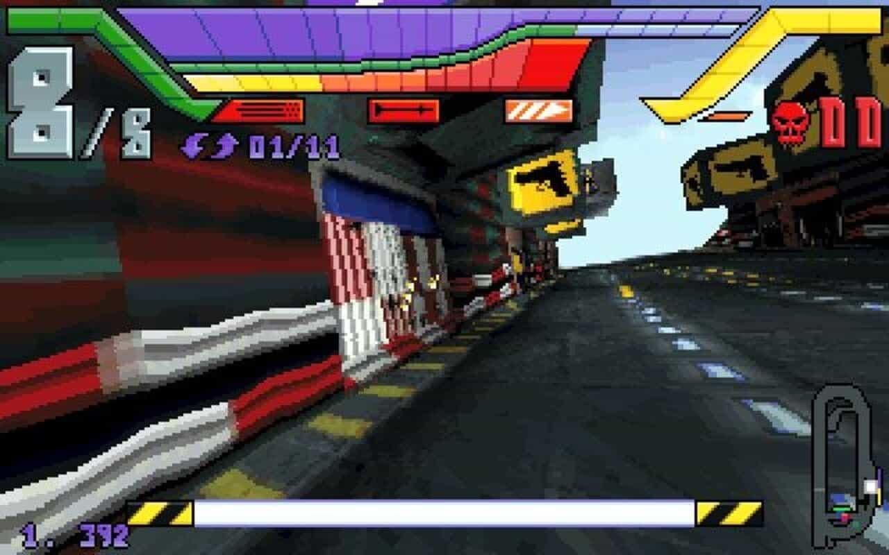 Gameplay screen of Hi-Octane (8/8) Gameplay screen of Hi-Octane (8/8)