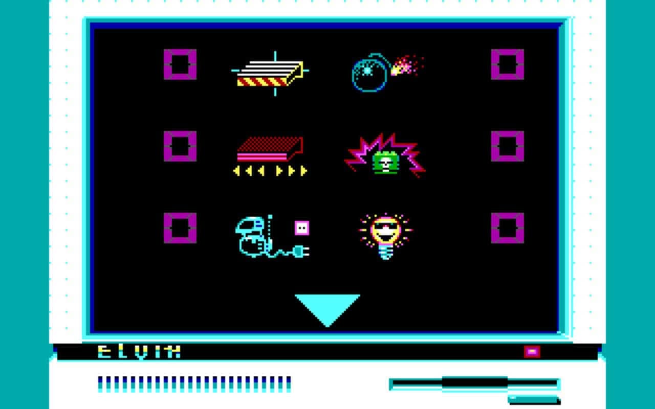 Gameplay screen of Impossible Mission II (6/8) Gameplay screen of Impossible Mission II (6/8)