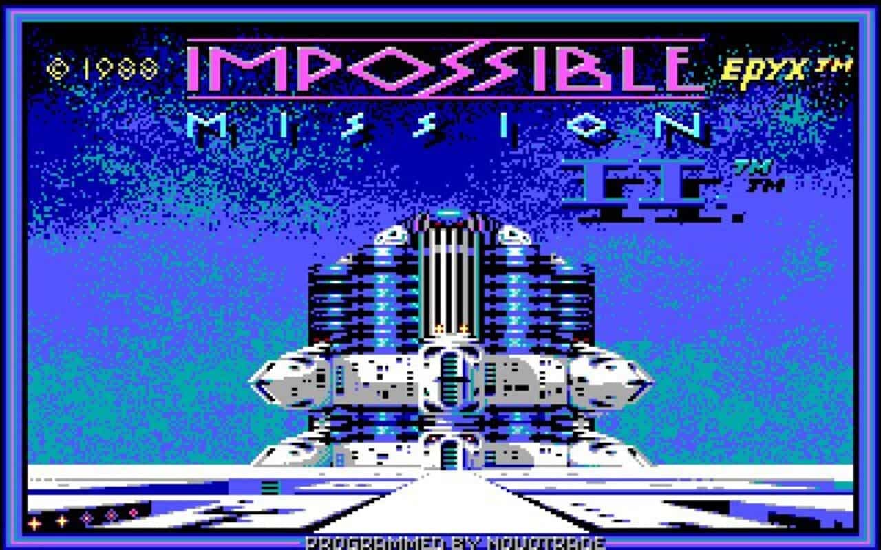 Gameplay screen of Impossible Mission II (8/8) Gameplay screen of Impossible Mission II (8/8)