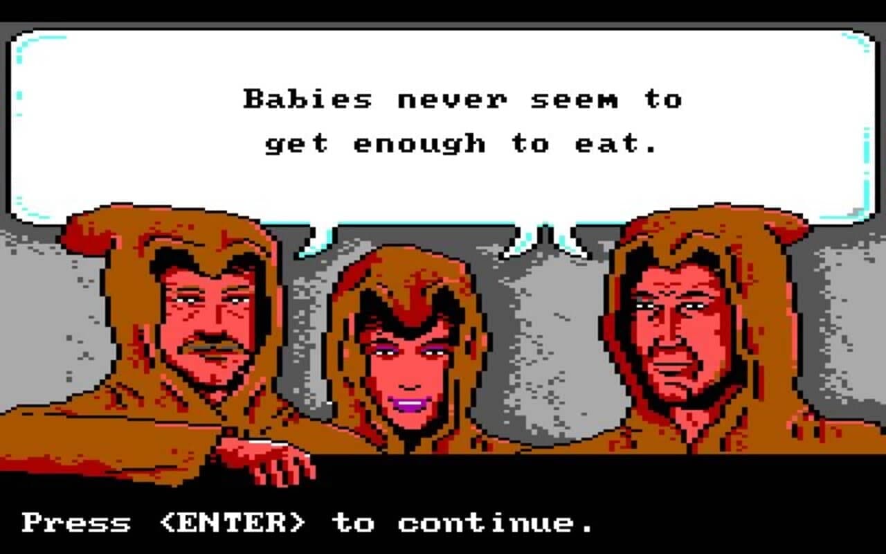 Gameplay screen of Manhunter: New York (8/8) Gameplay screen of Manhunter: New York (8/8)