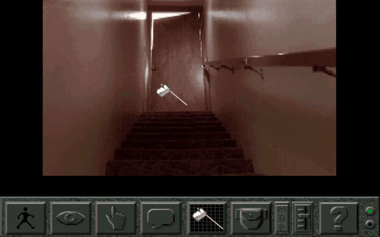 Gameplay screen of Daryl F. Gates Police Quest: Open Season (8/8) Gameplay screen of Daryl F. Gates Police Quest: Open Season (8/8)