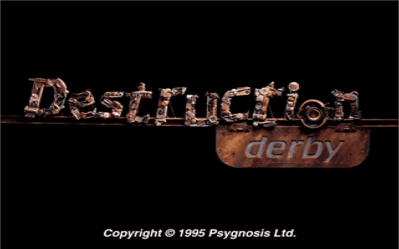 Gameplay screen of Destruction Derby (5/8) Gameplay screen of Destruction Derby (5/8)