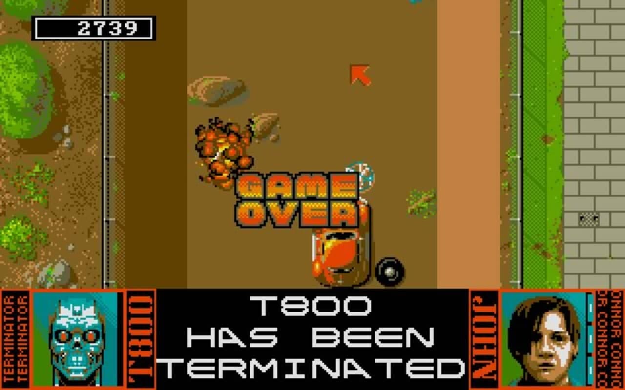 Gameplay screen of Terminator 2: Judgment Day (8/8) Gameplay screen of Terminator 2: Judgment Day (8/8)