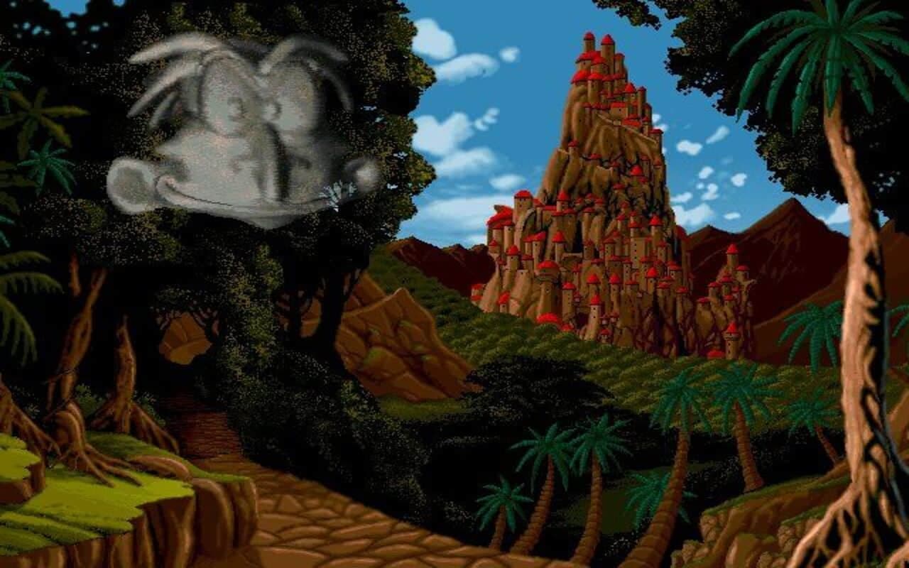 Gameplay screen of The Bizarre Adventures of Woodruff and the Schnibble (6/8) Gameplay screen of The Bizarre Adventures of Woodruff and the Schnibble (6/8)